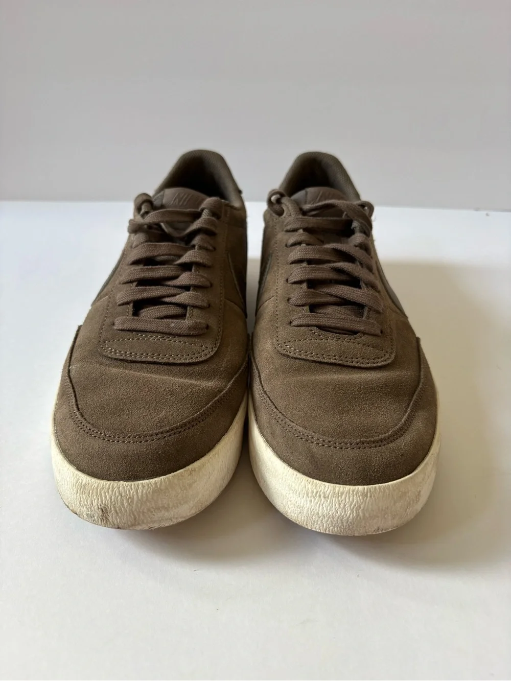 Nike Killshot 2 Leather Suede Sneakers 10.5 Casual Preppy Ironstone Ivory Shoes